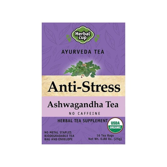 HERBAL CUP: Anti Stress Ashwanganda Tea, 16 bg