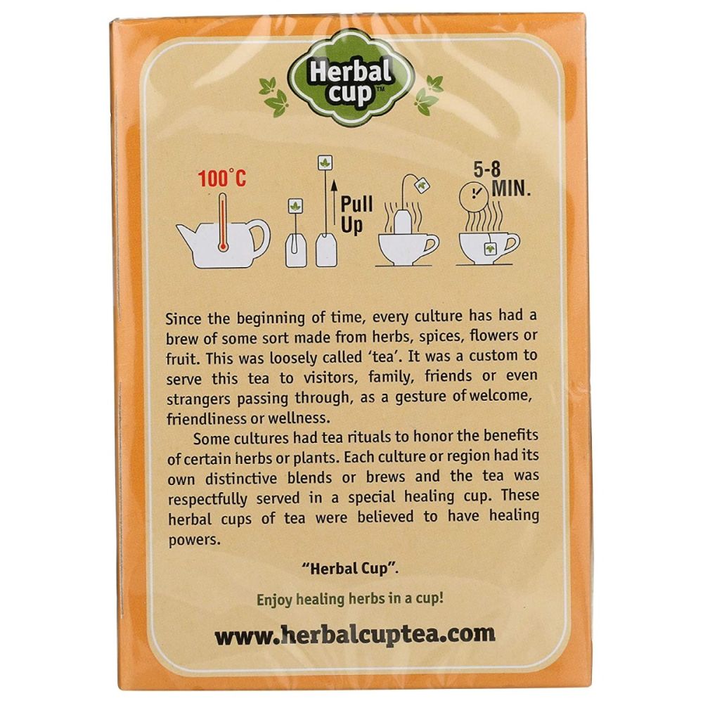 HERBAL CUP: Turmeric Ginger Black Pepper Tea, 16 bg