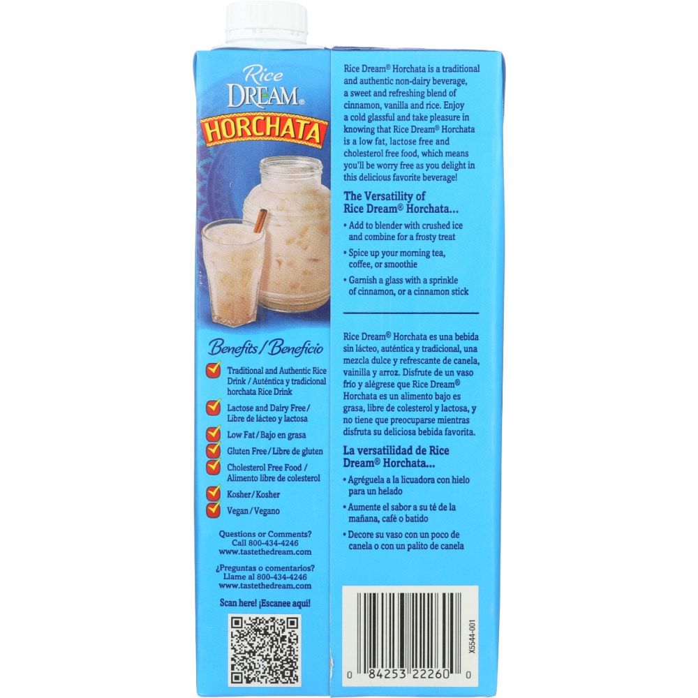 DREAM: Horchata Rice Drink, 32 fo