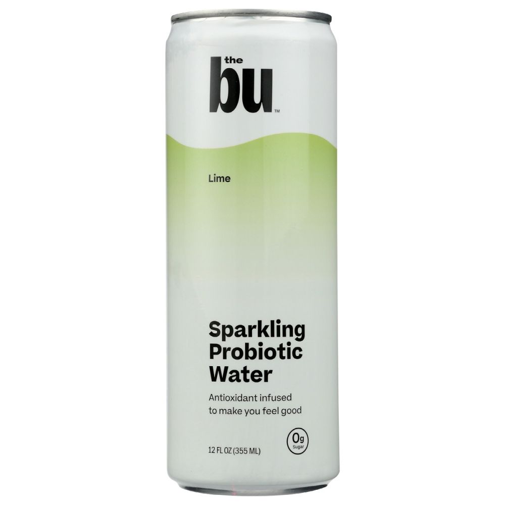 THE BU: Water Lime Sparkling Probiotic, 12 oz