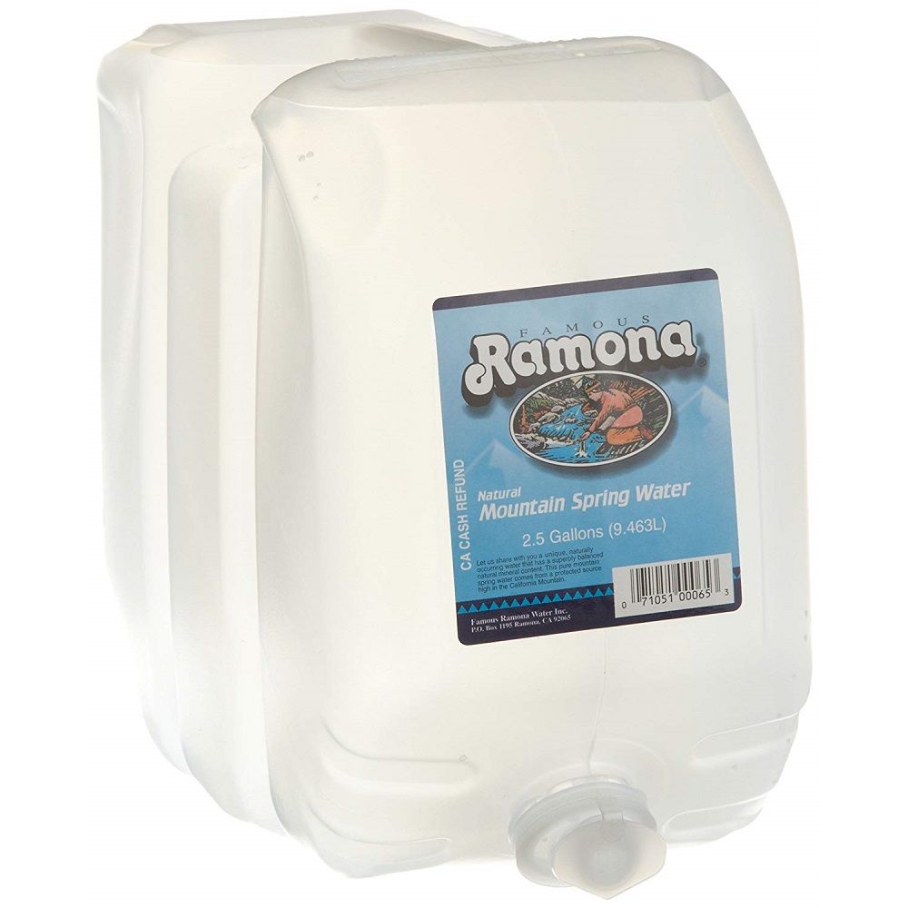 RAMONA: Mountain Spring Water, 2.5 ga