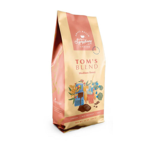 SMALL BATCH COFFEE PARTNERS: Tom's Blend Ground, 12 oz