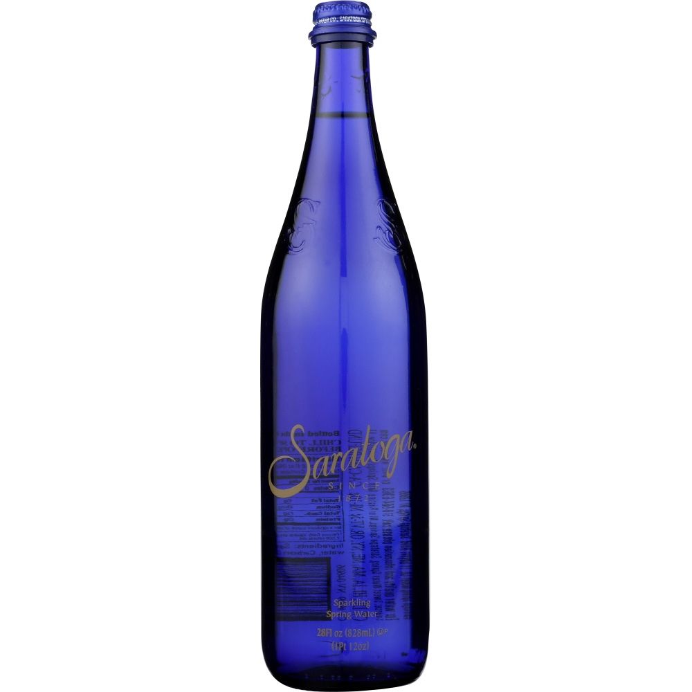 SARATOGA: Sparkling Spring Water, 28 oz