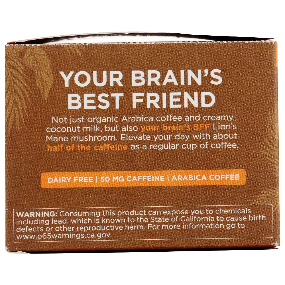 FOUR SIGMATIC: Coffee Latte Mix with Lion's Mane, 2.12 oz