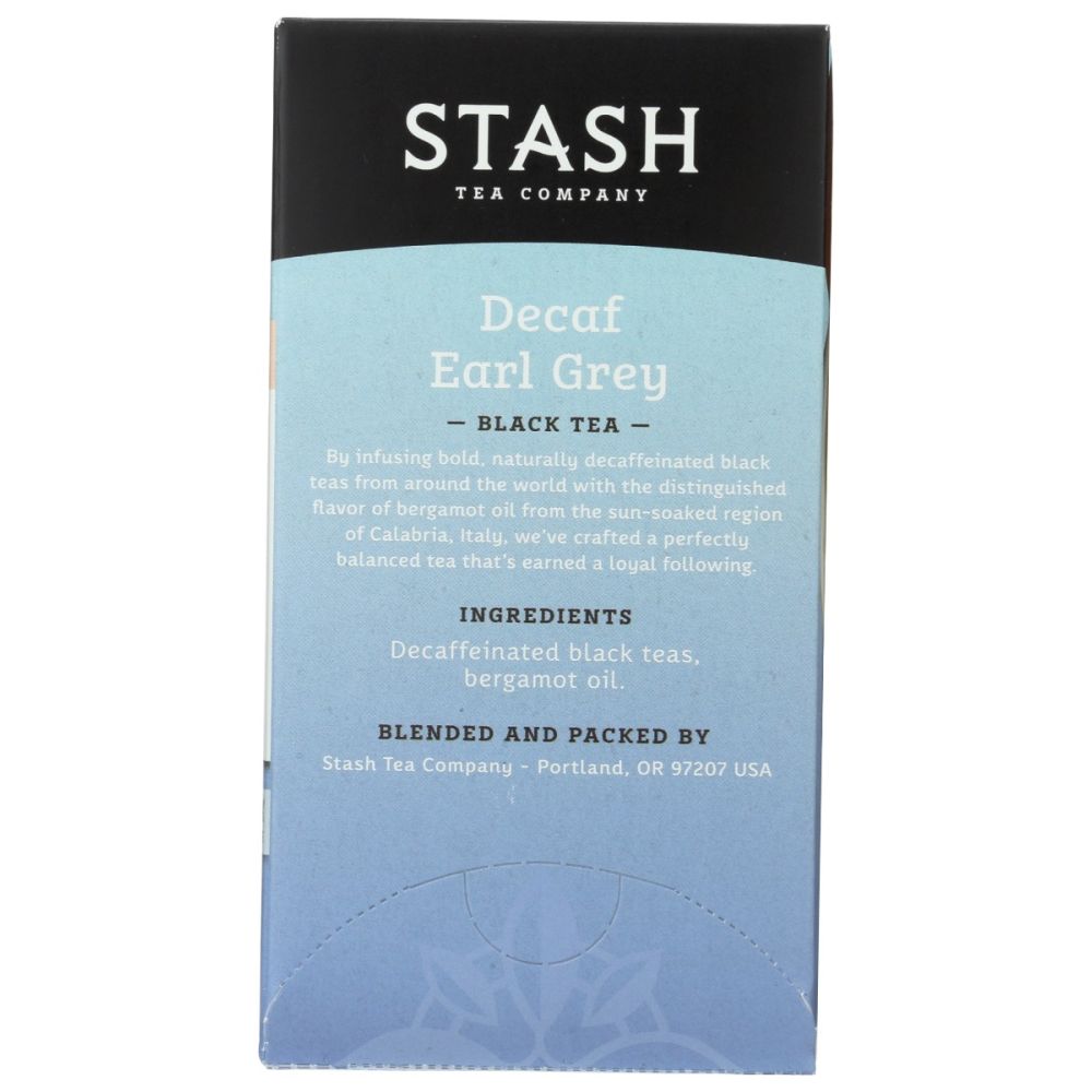 STASH TEA: Tea Decaf Earl Grey, 18 bg