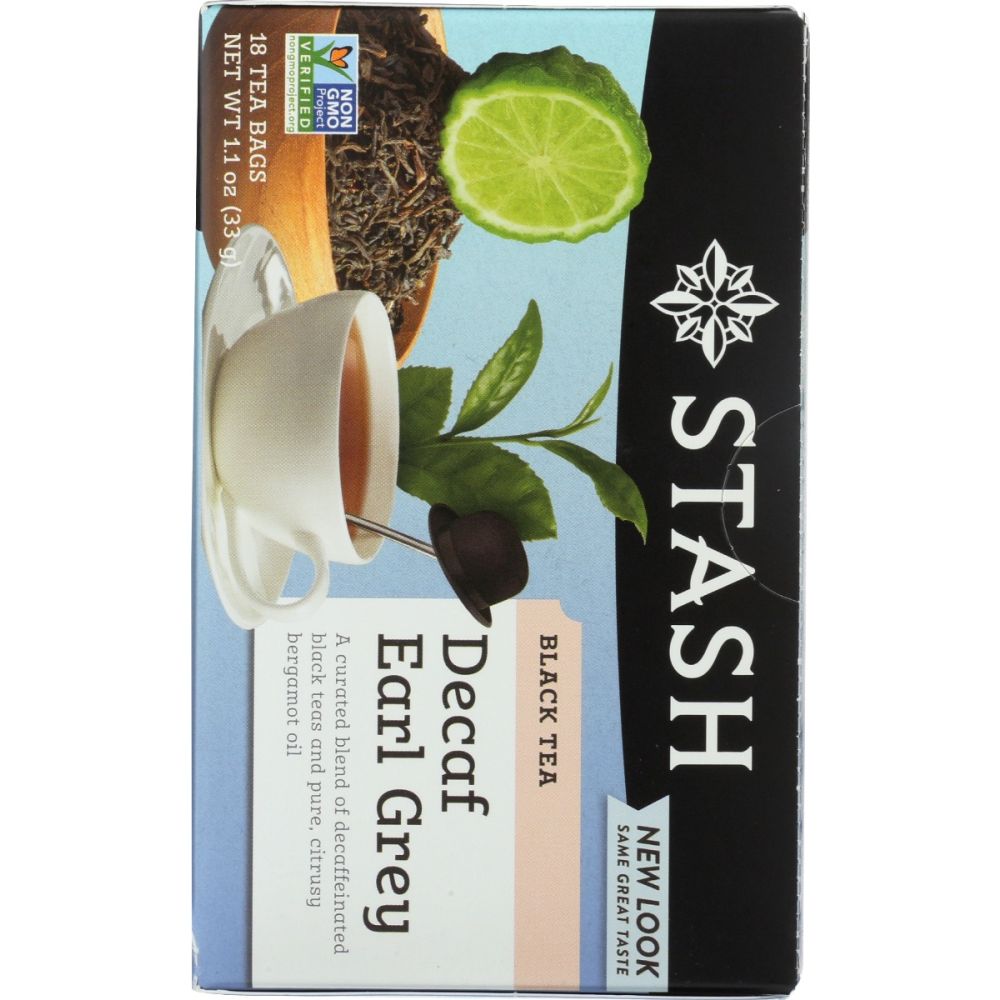 STASH TEA: Tea Decaf Earl Grey, 18 bg