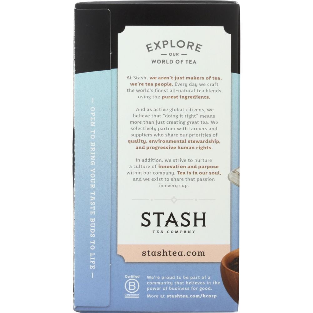 STASH TEA: Tea Decaf Earl Grey, 18 bg