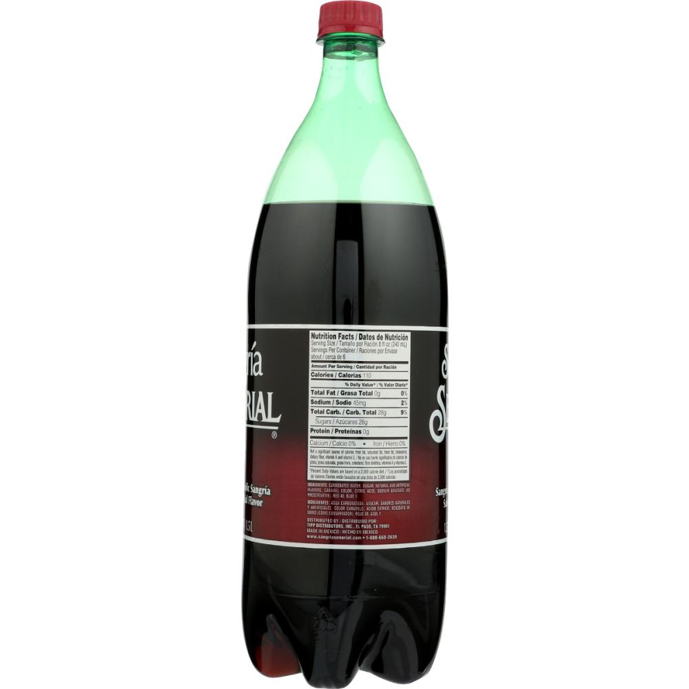 JARRITOS: Señorial Sparkling Non-Alcoholic Sangria, 1.5 lt