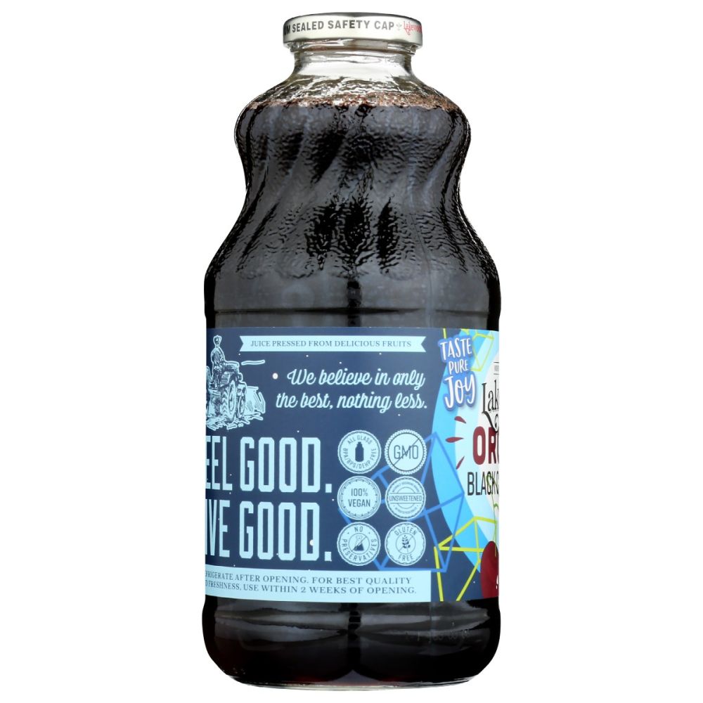 LAKEWOOD: Organic Black Cherry Blend Juice, 32 oz