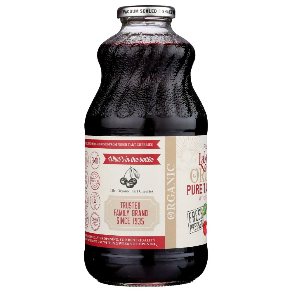 LAKEWOOD: Organic Pure Tart Cherry Juice, 32 fo