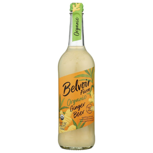 BELVOIR: Organic Ginger Beer, 25.4 fo