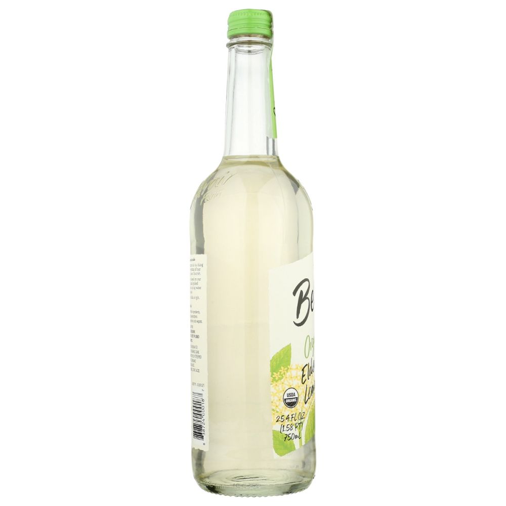 BELVOIR: Organic Elderflower Lemonade Soft Drink, 25.4 fo