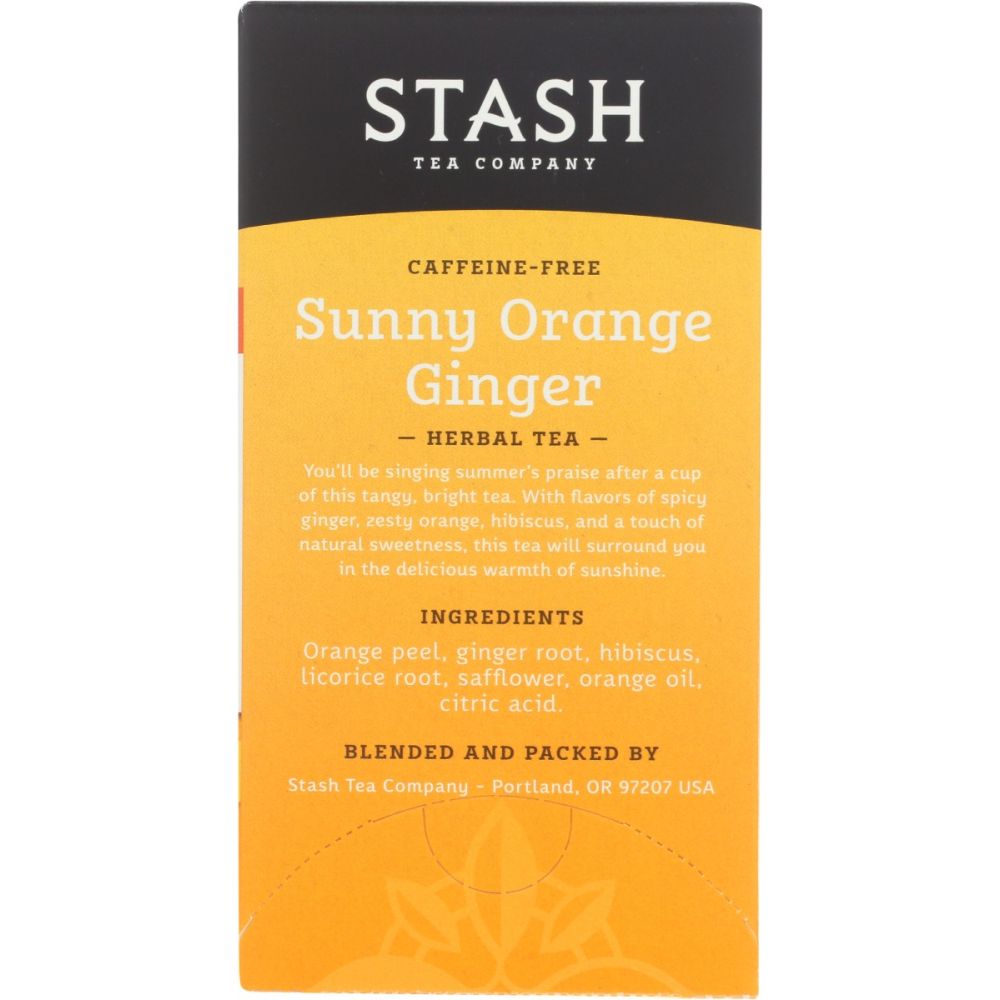 STASH TEA: Tea Ginger Orange, 18 bg