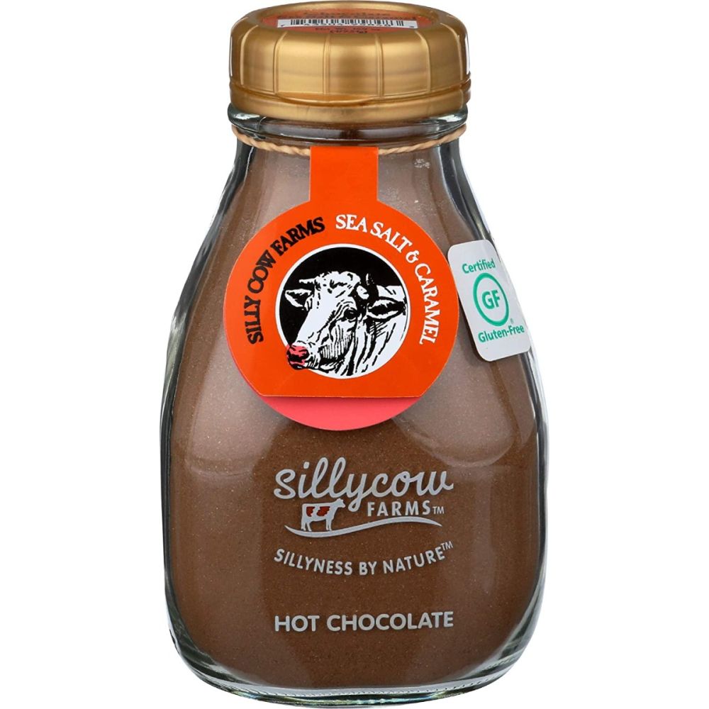 SILLYCOW: Sea Salt Caramel Hot Chocolate, 16.9 oz