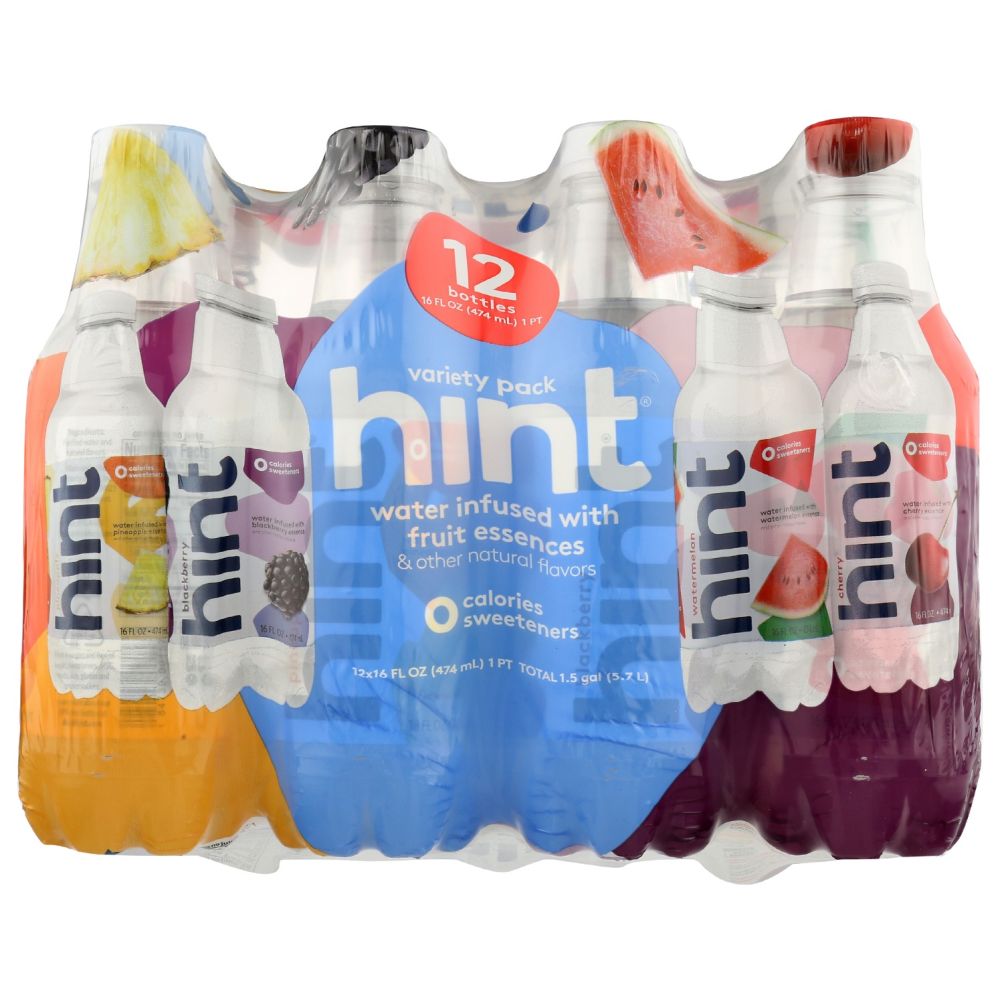 HINT: Water Blue Variety 12Pk, 192 fo