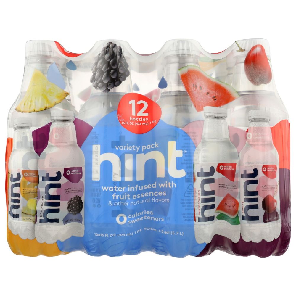 HINT: Water Blue Variety 12Pk, 192 fo