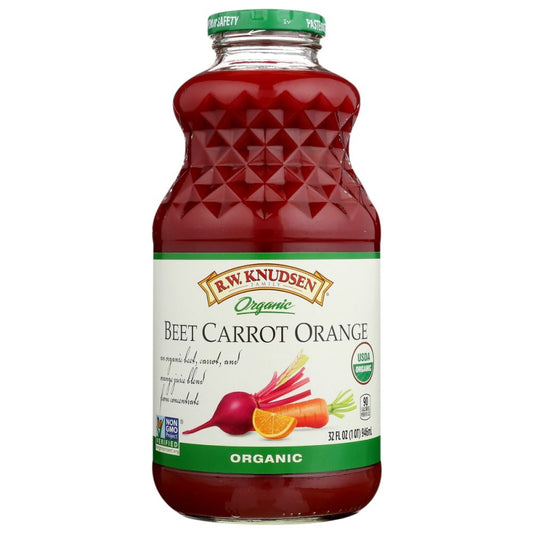 RW KNUDSEN FAMILY: Organic Beet Carrot Orange Juice, 32 fo