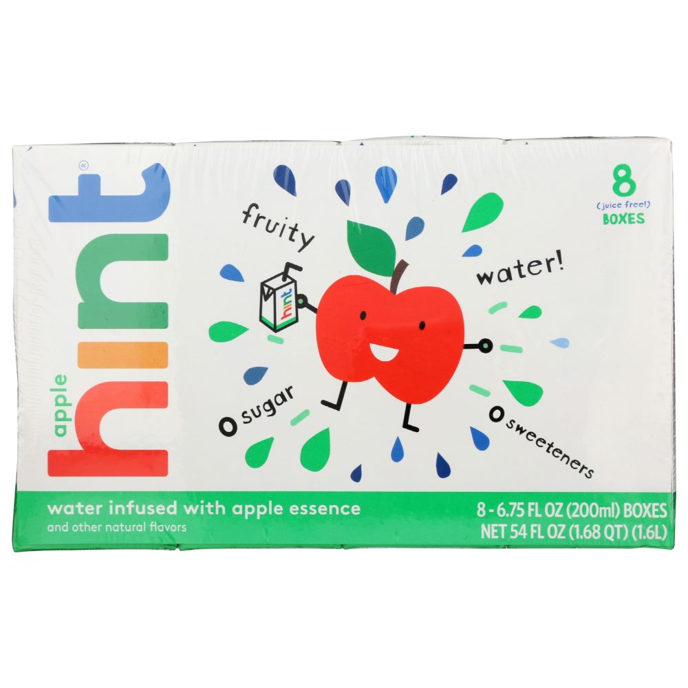 HINT: Water Infused Apple Essence 8Pk, 54 fo