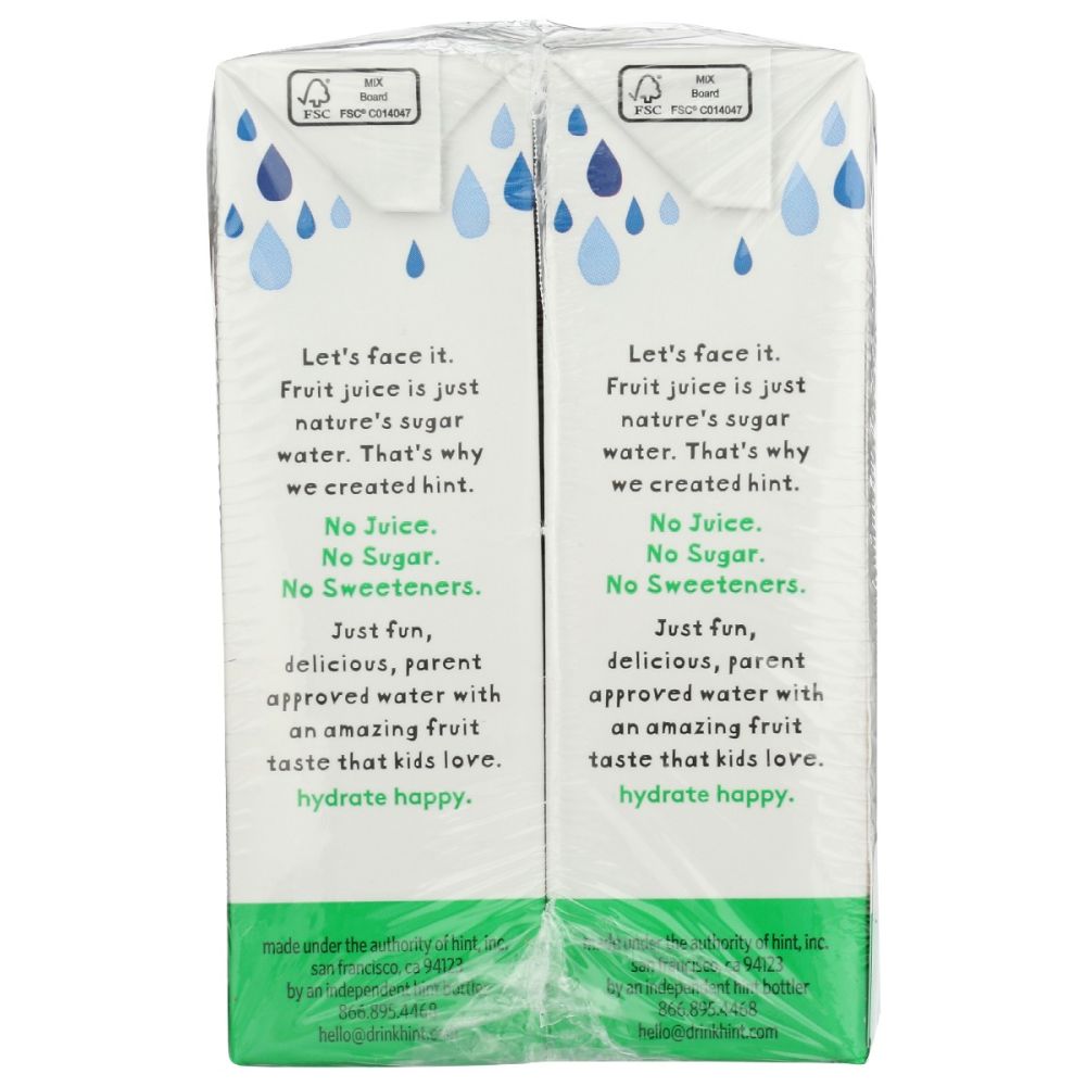 HINT: Water Infused Apple Essence 8Pk, 54 fo