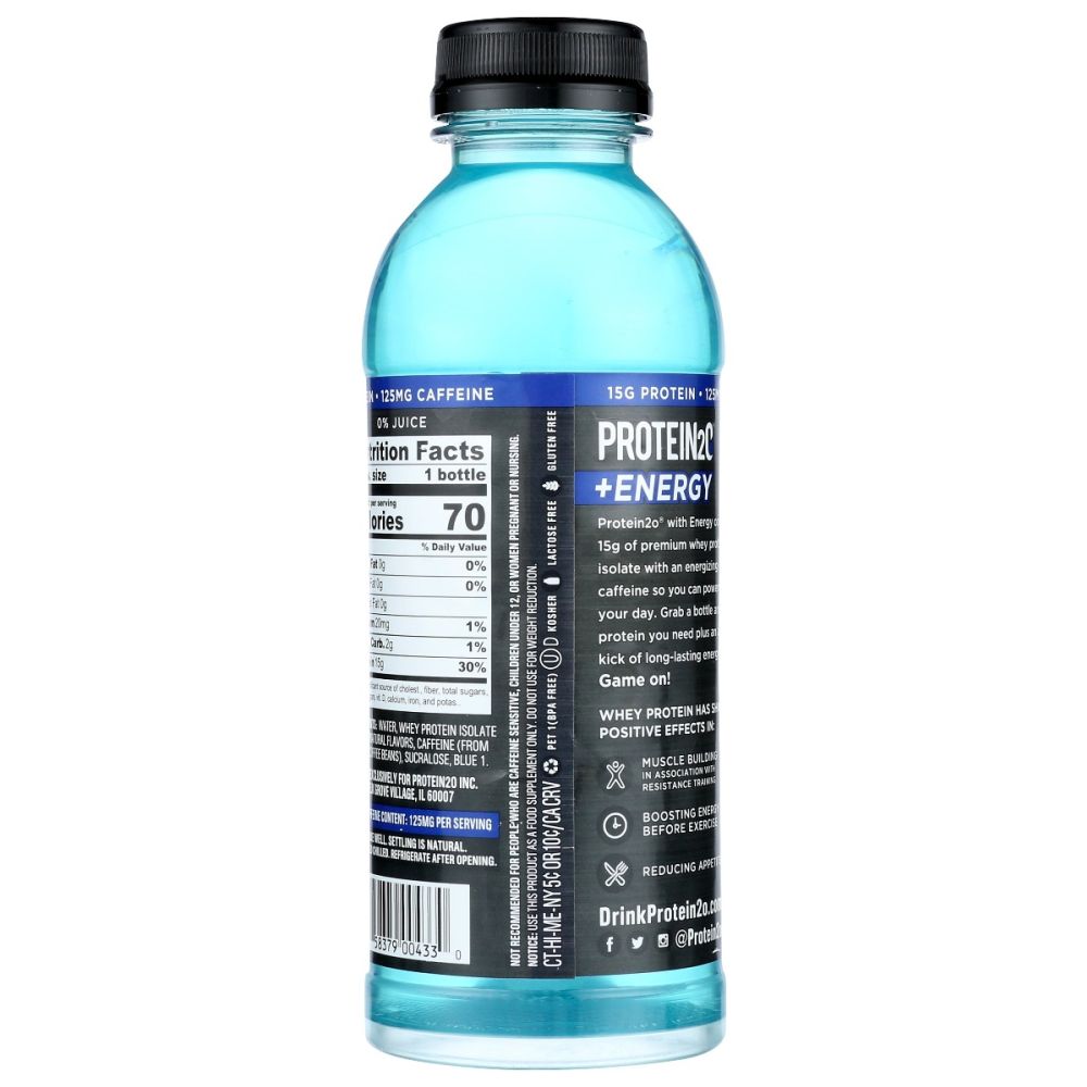 PROTEIN2O: Bev Enrgy Blbry Rspbry, 16.9 fo