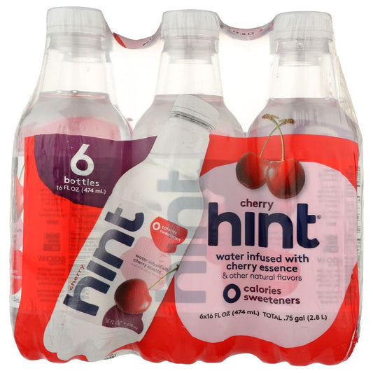 HINT: Water Cherry 6Pk, 96 fo