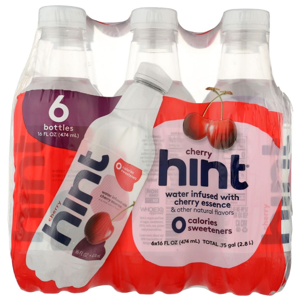 HINT: Water Cherry 6Pk, 96 fo