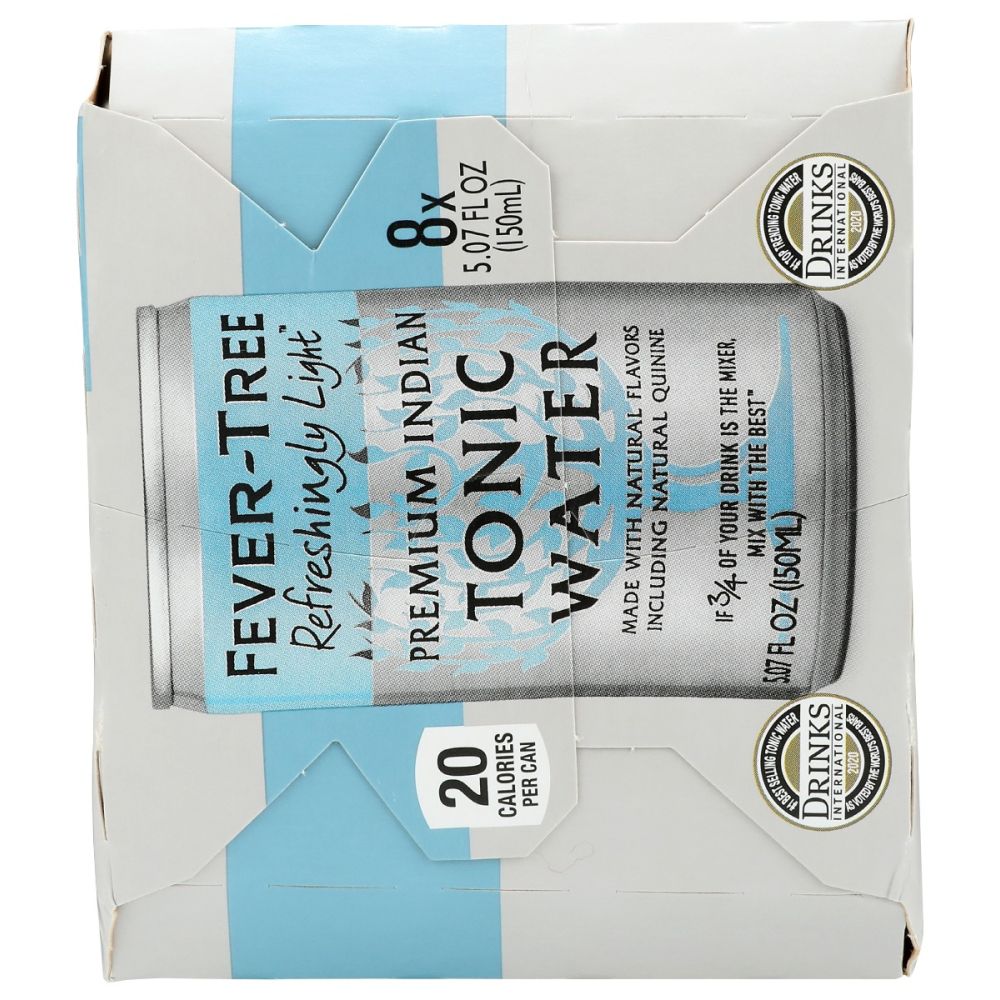 FEVER TREE: Premium Indian Tonic Water, 40.56 fo