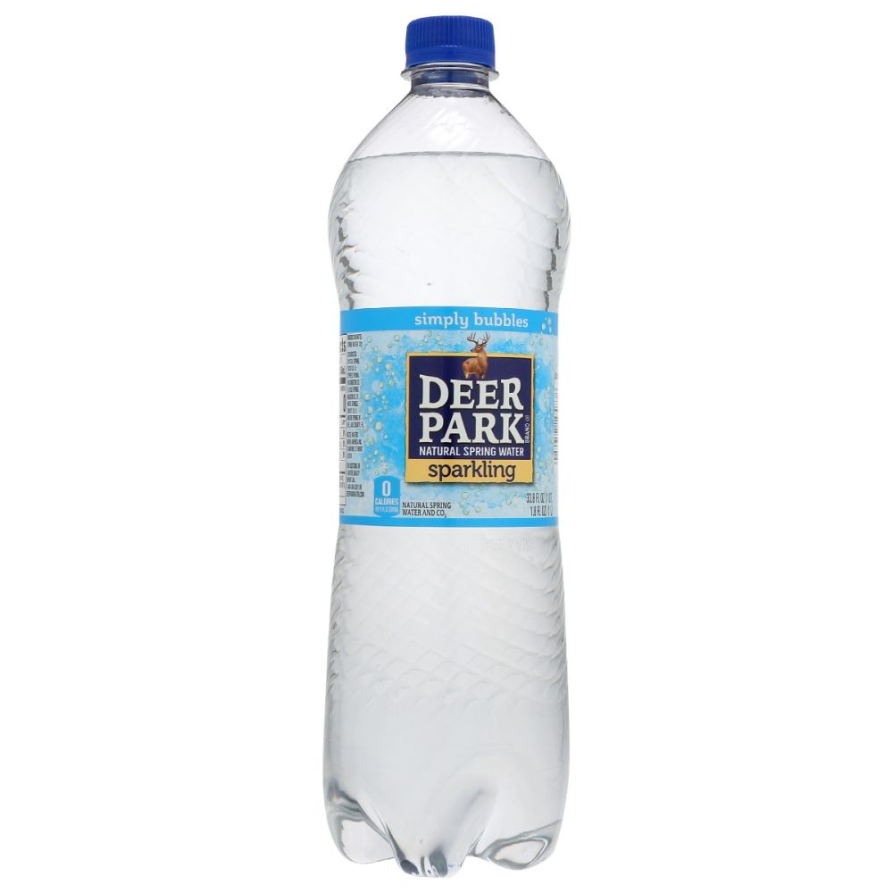 DEER PARK: Natural Sparkling Water, 33.8 fo