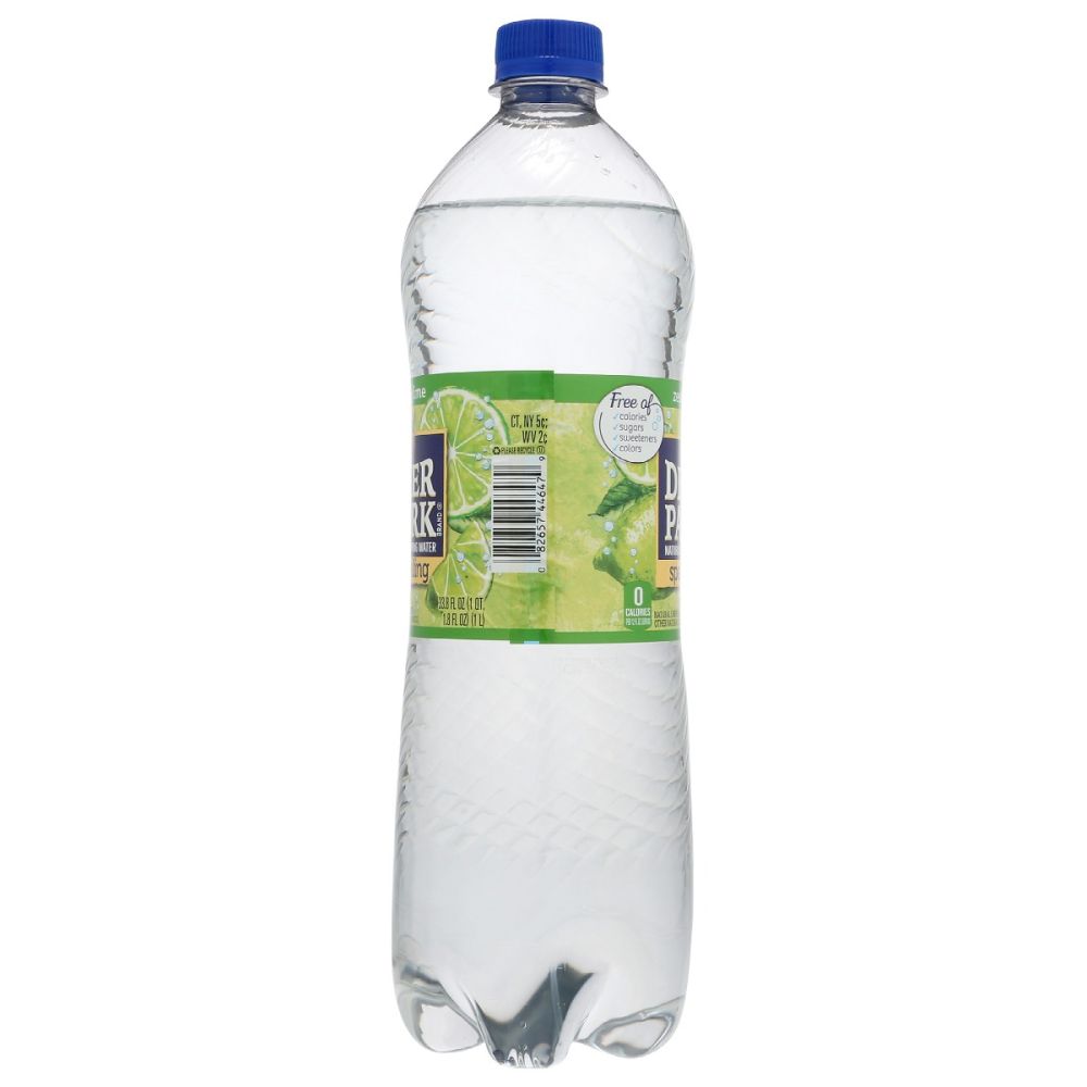 DEER PARK: Zesty Lime Sparkling Water, 33.8 fo