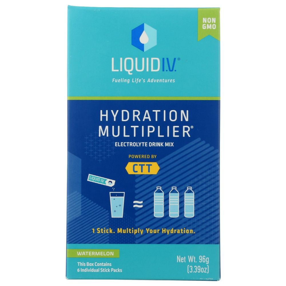 LIQUID IV: Hydration Watermelon 6Pkt, 3.39 oz