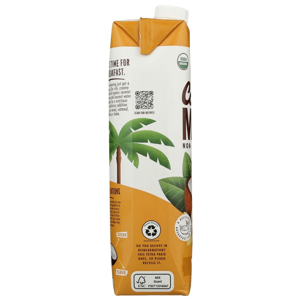 VITA COCO: Coconut Milk Vanilla, 1 lt