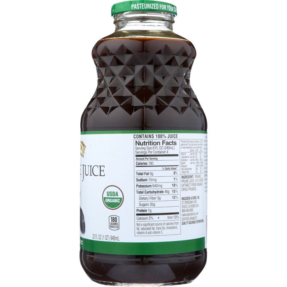 RW KNUDSEN FAMILY: Organic Just Prune Juice, 32 fo