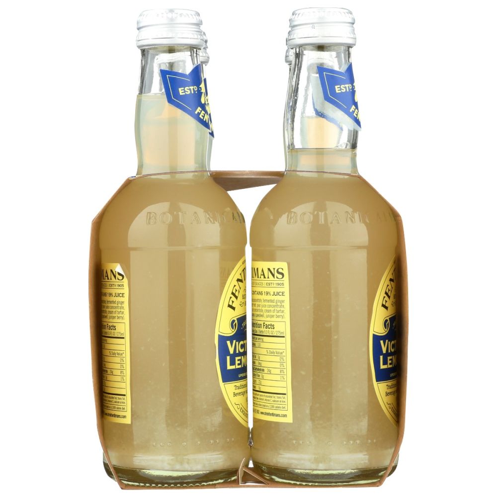 FENTIMANS: Bev 4Pk Lmnade Vctrn, 37.2 fo
