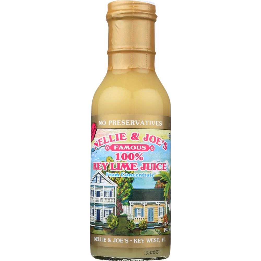 NELLIE & JOES: Juice Key Lime, 12 fo