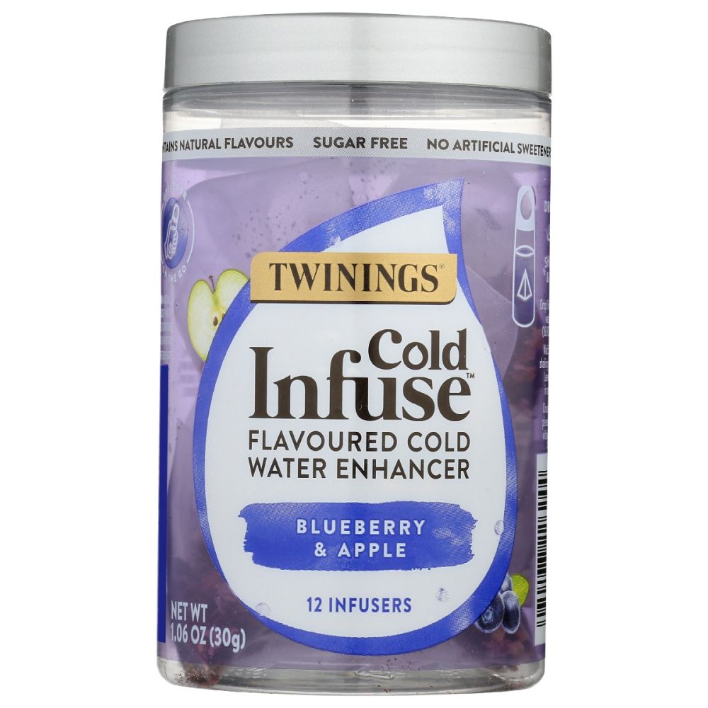 TWINING TEA: Tea Cold Infs Blubry Appl, 12 bg