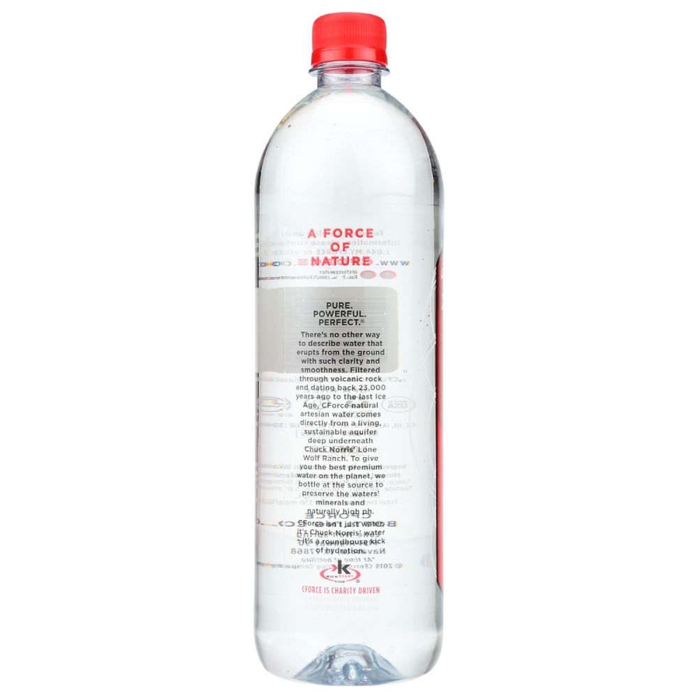 CFORCE: Water Artesian 1 Liter, 33.8 fo