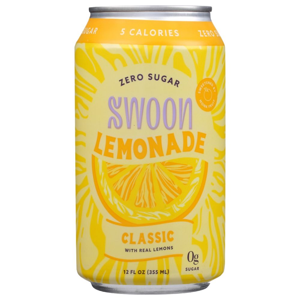 SWOON: Lemonade Classic Zero Sgr, 12 fo
