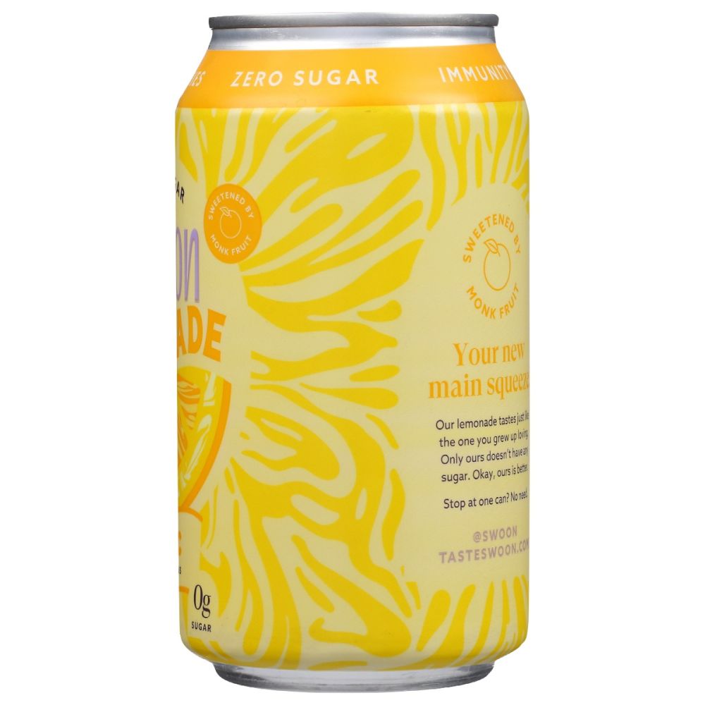 SWOON: Lemonade Classic Zero Sgr, 12 fo