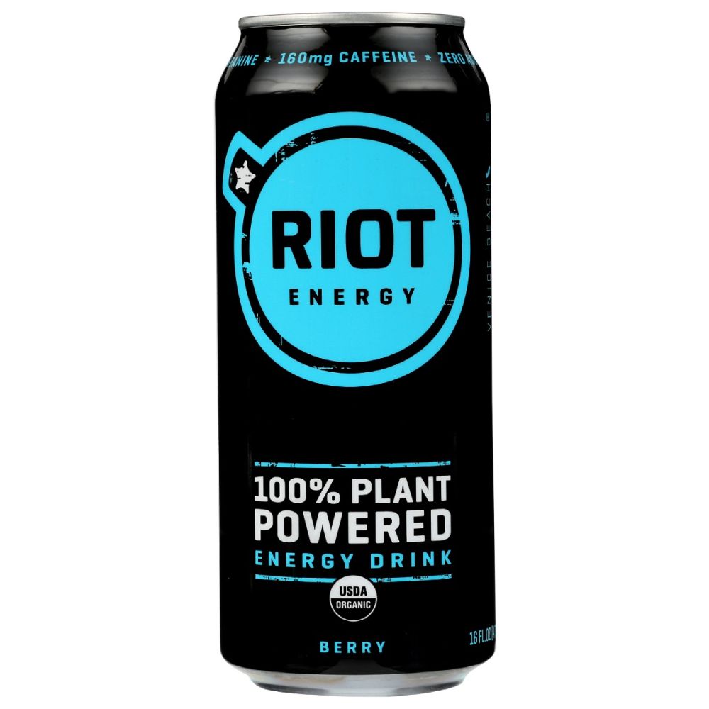 RIOT ENERGY: Drink Berry Riot Energy, 16 fo