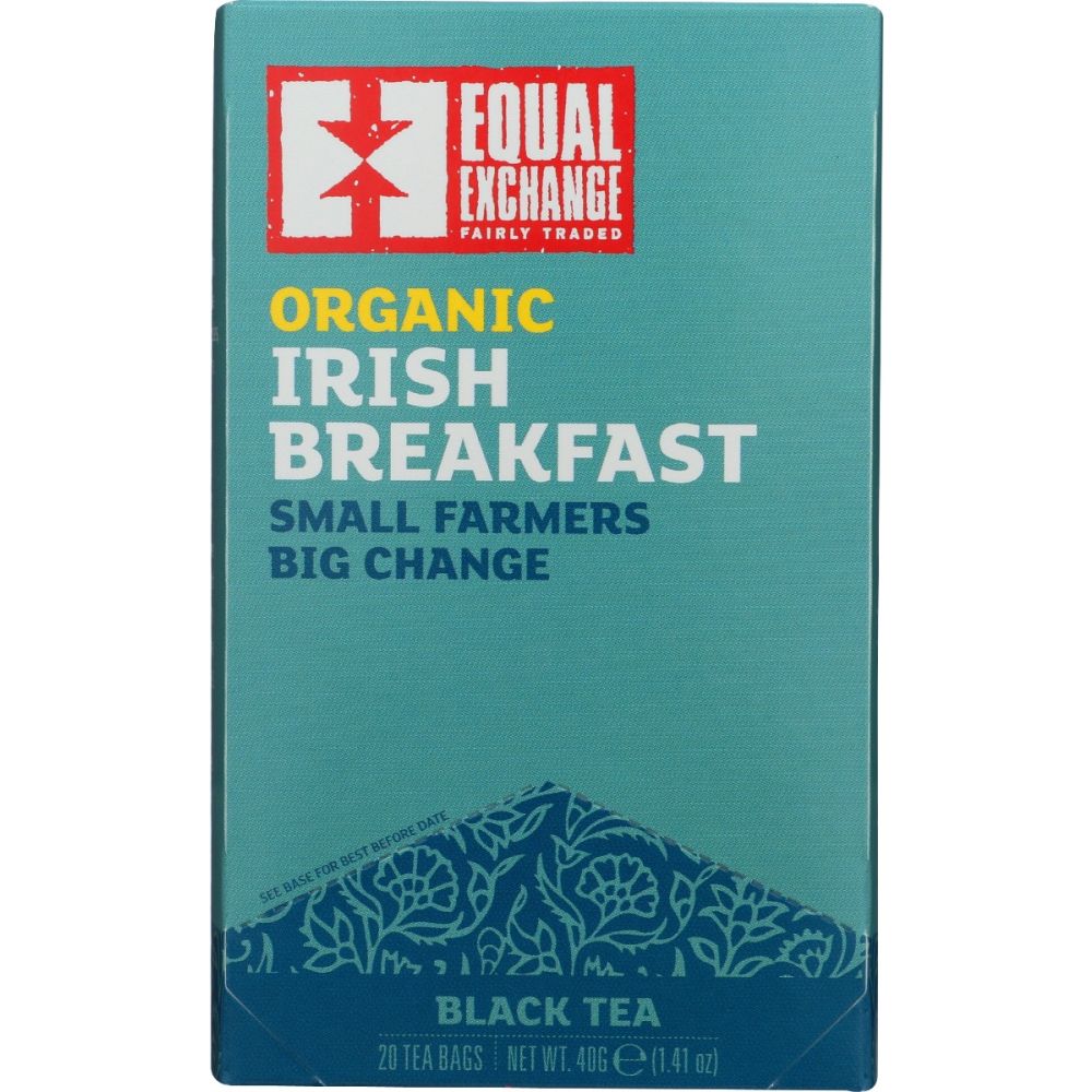 EQUAL EXCHANGE: Tea Irish Breakfast Org, 20 bg