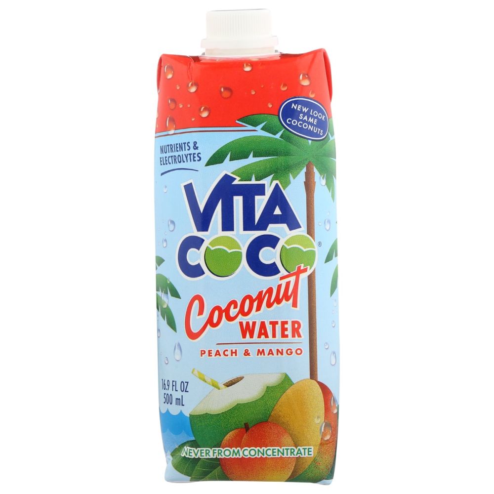 VITA COCO: Coconut Wtr Mngo Pch Rslbl, 17 fo