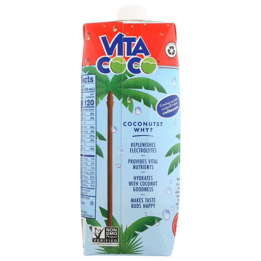 VITA COCO: Coconut Wtr Mngo Pch Rslbl, 17 fo