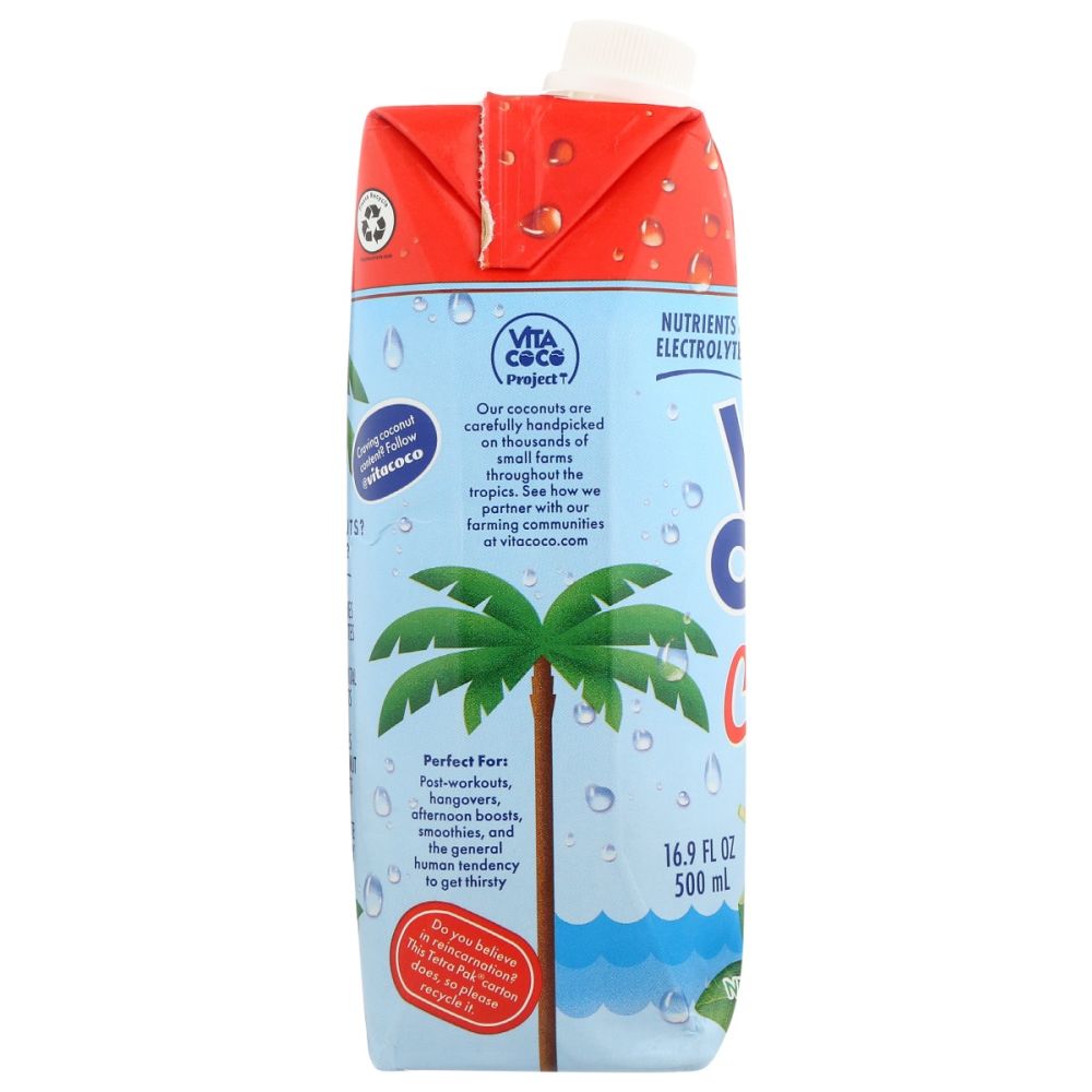 VITA COCO: Coconut Wtr Mngo Pch Rslbl, 17 fo