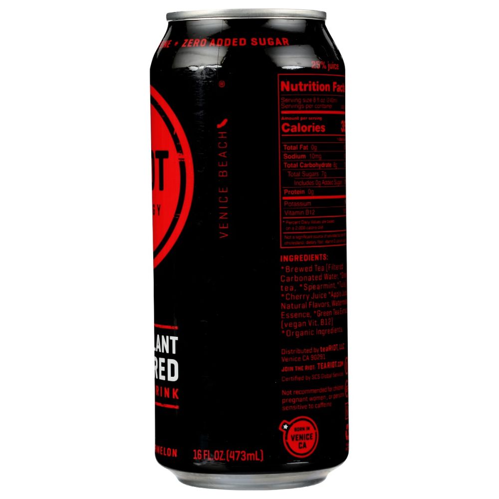 RIOT ENERGY: Drink Chry Watrmln Enrgy, 16 fo