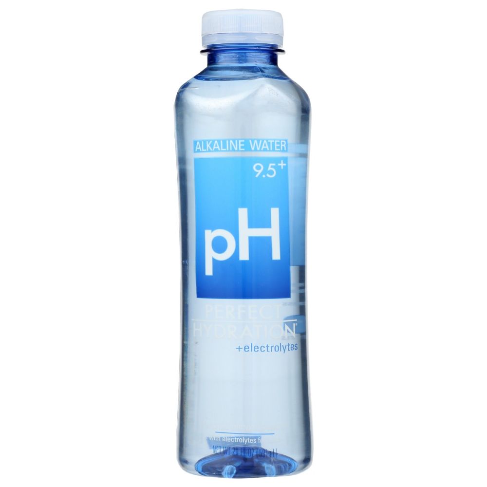 PERFECT HYDRATION: Water Alkaline Ph, 20 fo