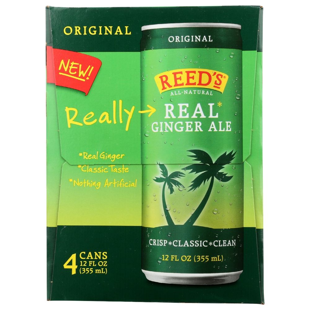 REEDS: Soda Ginger Ale, 48 fo