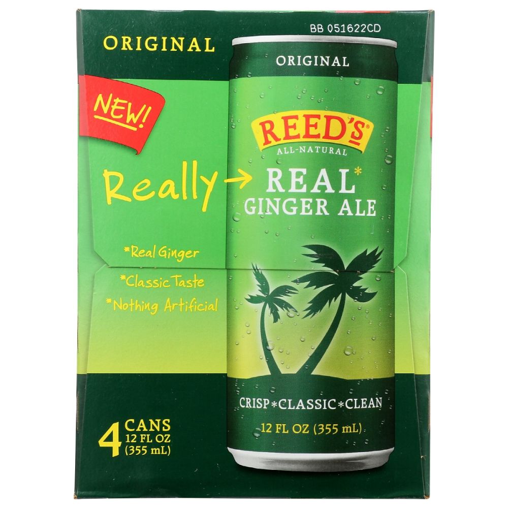 REEDS: Soda Ginger Ale, 48 fo
