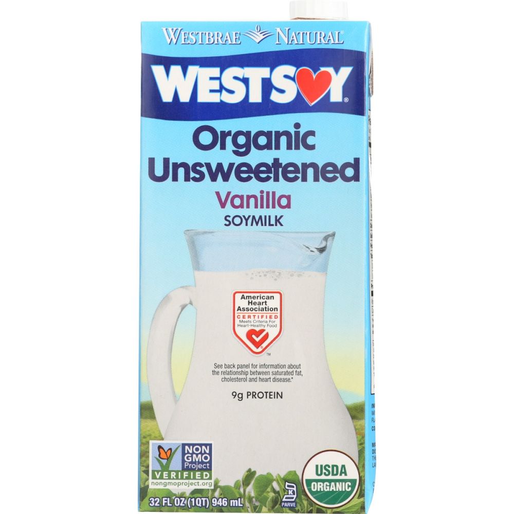 WESTSOY: Soymilk Unswt Vnla Org, 32 fo