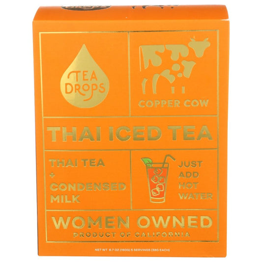 COPPER COW COFFEE: Tea Thai, 10 bx