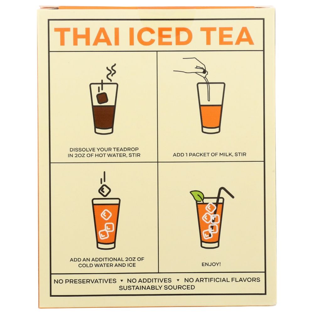 COPPER COW COFFEE: Tea Thai, 10 bx